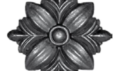 Кованый элемент, цветок 14.306.51
