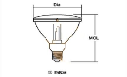 Галогенная лампа PAR38